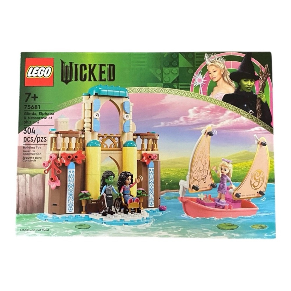 LEGO Wicked Glinda Elphaba & Nessarose at Shiz University Building Set 75681 NEW